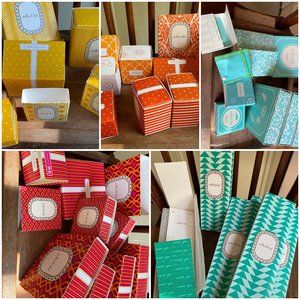 HUGE LOT!! of Brand New Stella & Dot EMPTY Jewelry Boxes